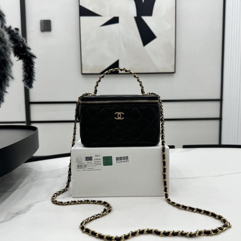 Ch*el cosmetic bags